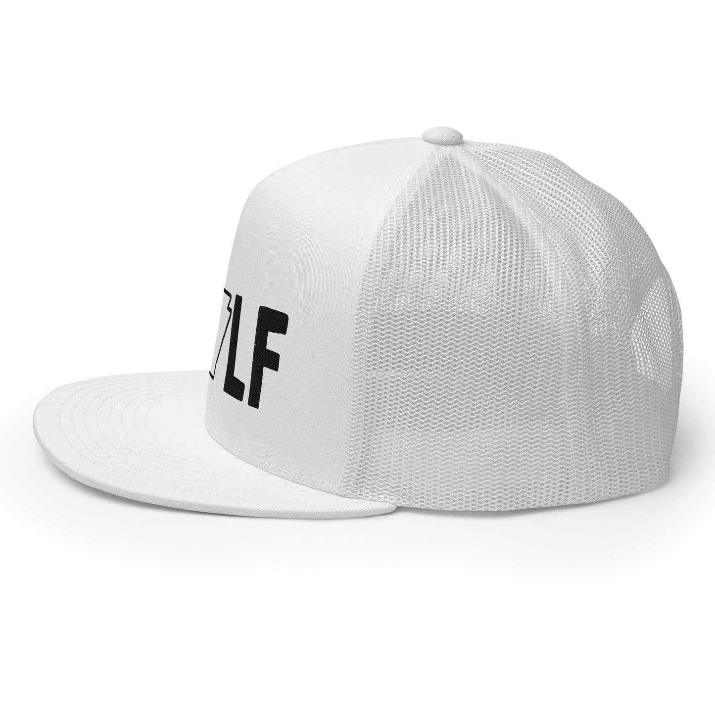 Golf Arkansas - 5 Panel High Profile Trucker Cap