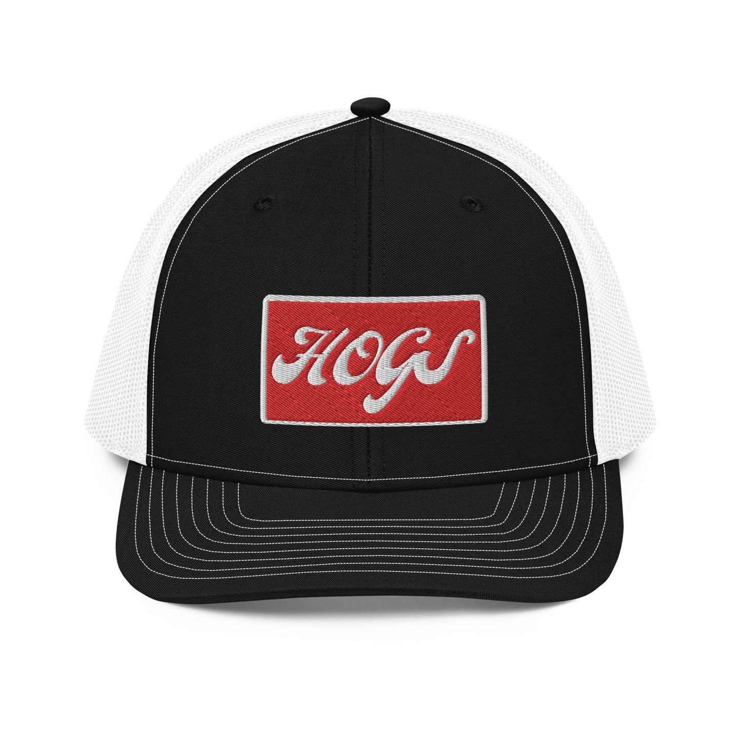 HOGS Black/White Richardson 112 Trucker Hate
