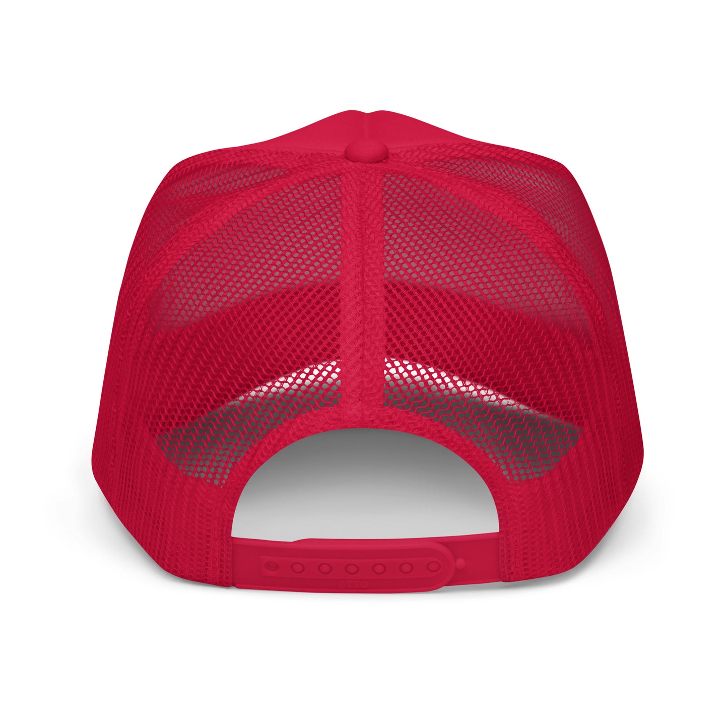 HOLLA Trucker Hats! Red Foam Trucker Hat