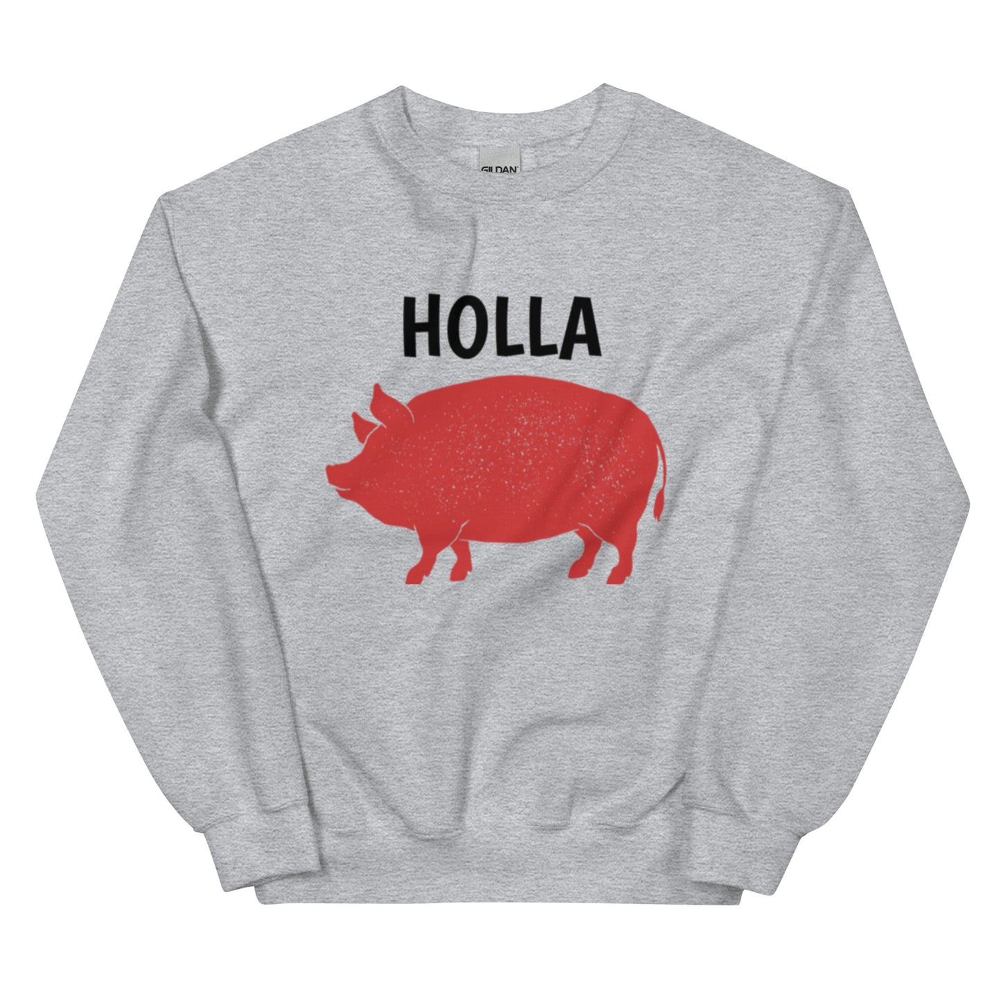 HOLLA Adult! Gray, Unisex Sweatshirt