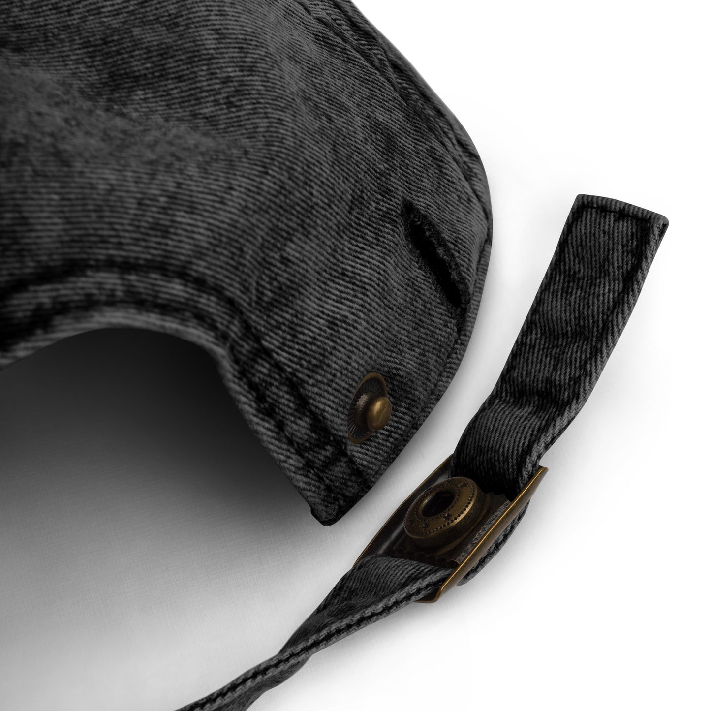 HOLLA Adjustable Baseball Cap! Vintage Black