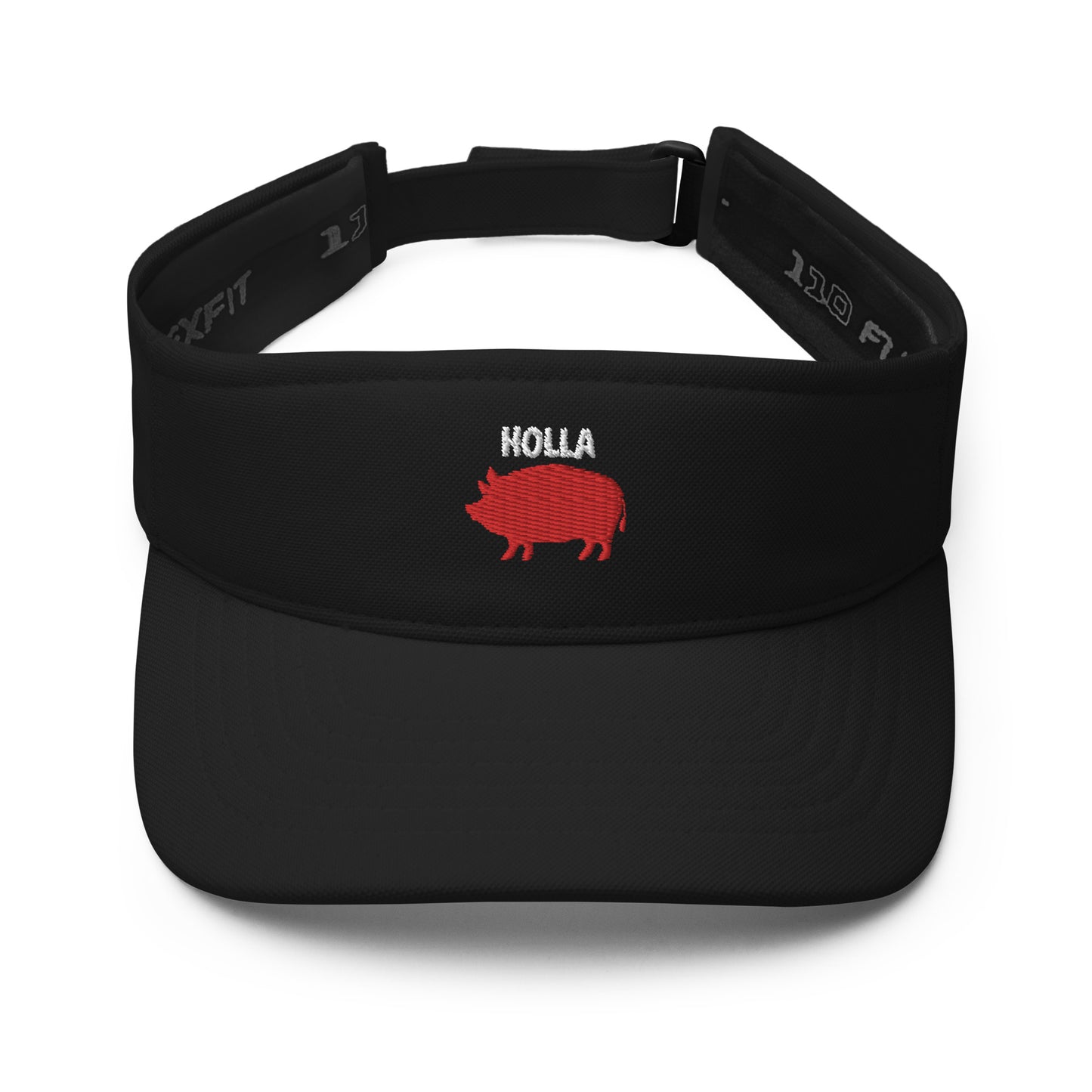 HOLLA Visor! Black Flex Fit