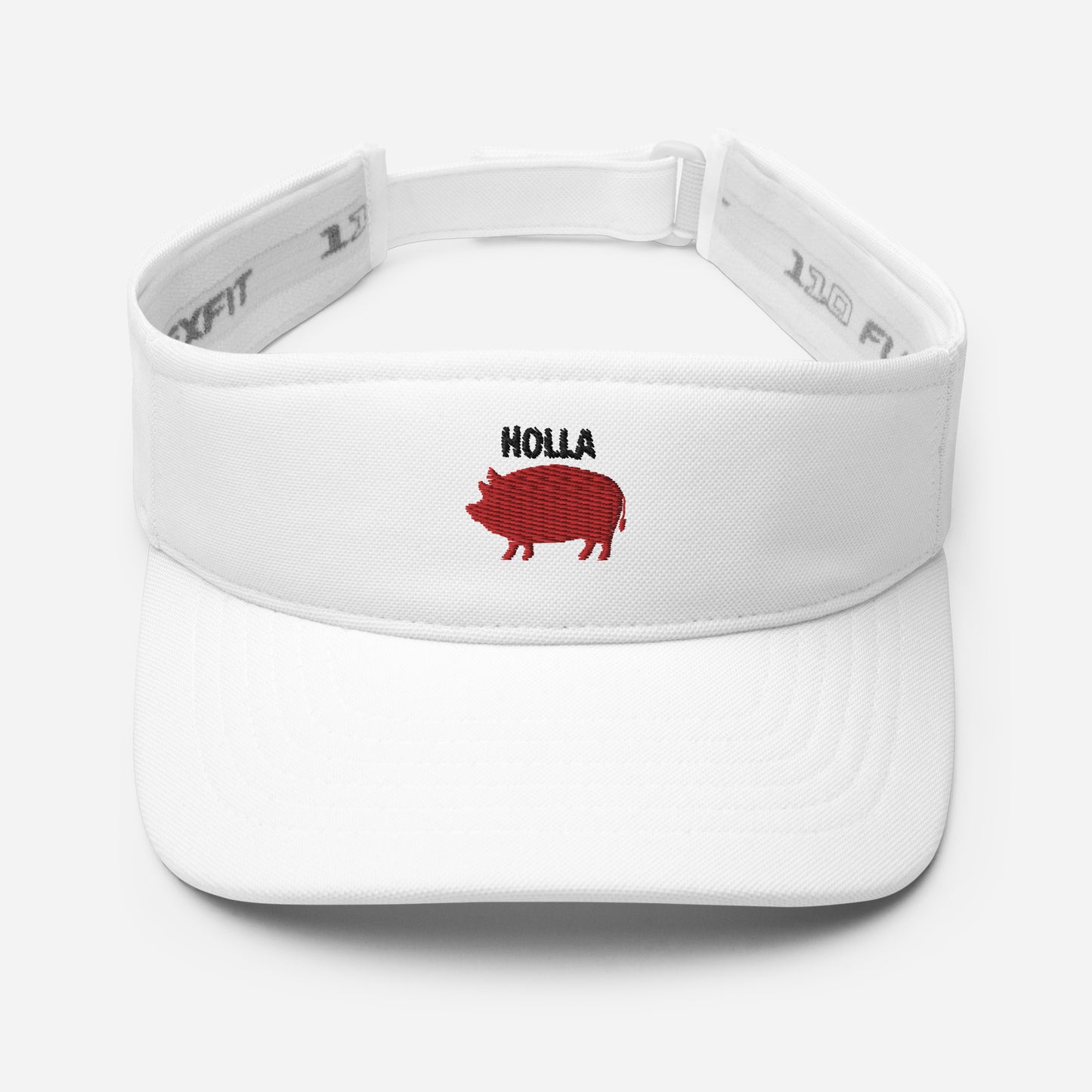 HOLLA Visor! White Flex Fit