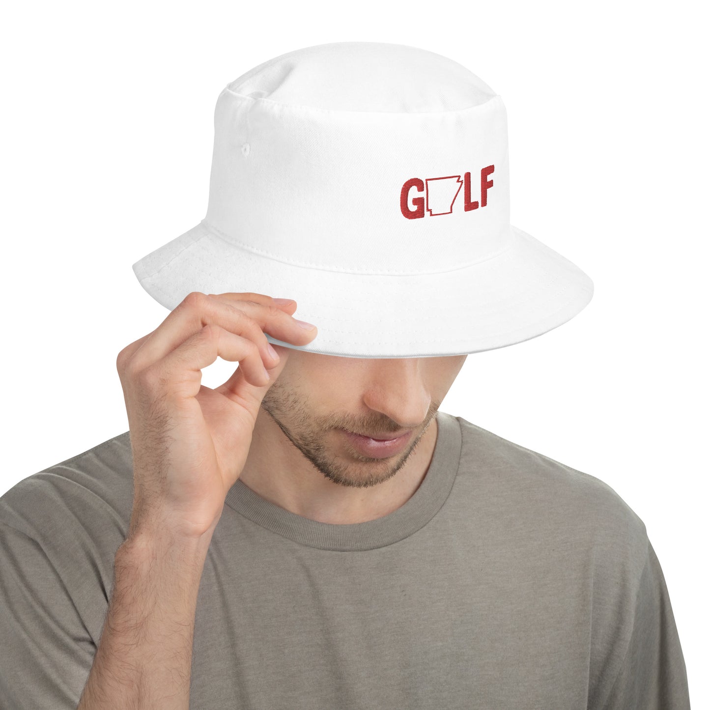 Golf Arkansas - Cotton Bucket Hat