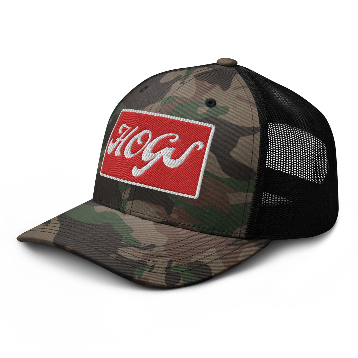 HOGS Camouflage Trucker Hat