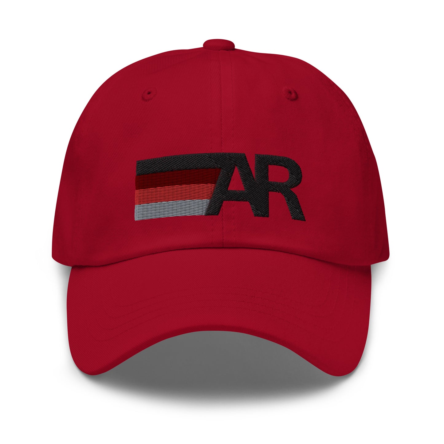 AR Striped Canvas Adjustable Dad Hat