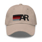 AR Striped Canvas Adjustable Dad Hat