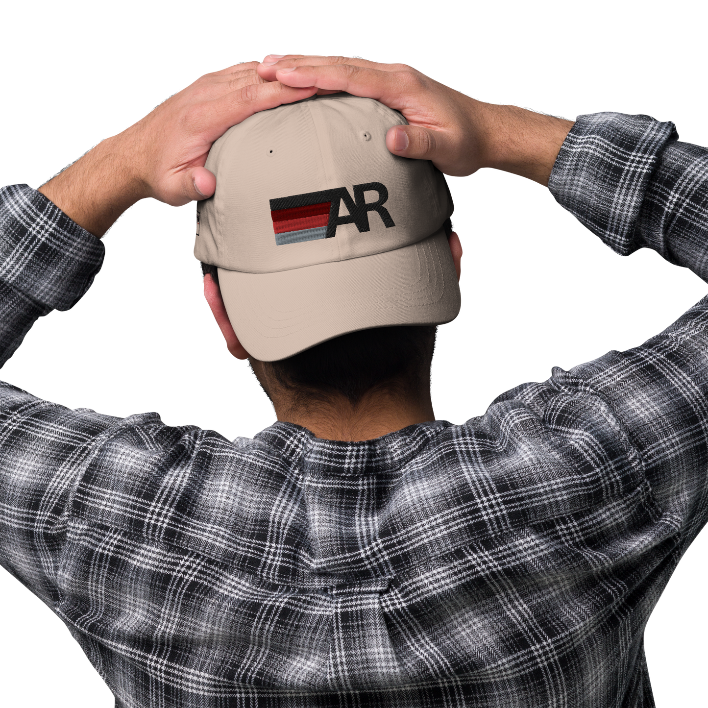 AR Striped Canvas Adjustable Dad Hat