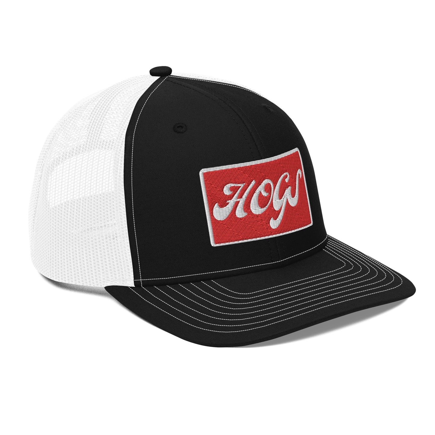 HOGS Black/White Richardson 112 Trucker Hate