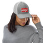 HOGS Gray/White Richardson 112 Trucker Cap