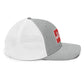 HOGS Gray/White Richardson 112 Trucker Cap