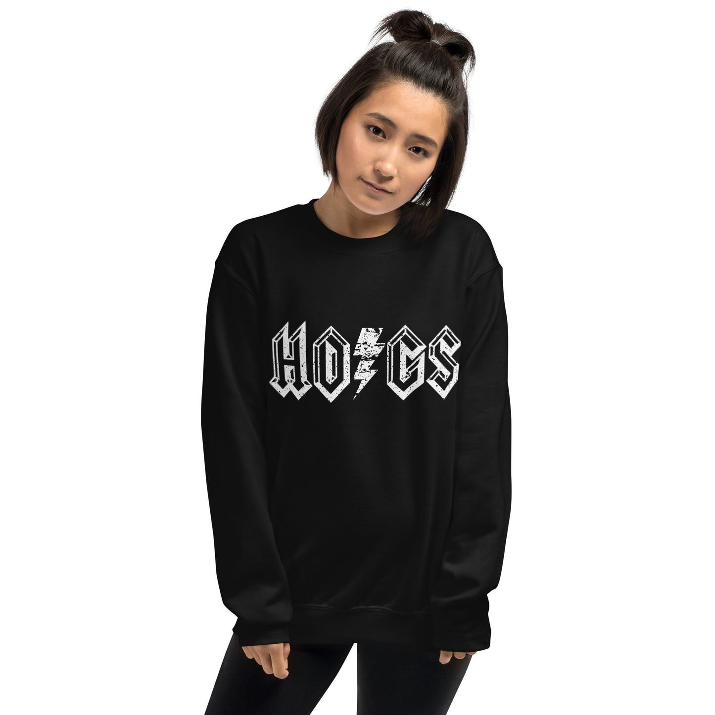 HOGS Vintage Crewneck Sweathshirt - Black, Red, Gray