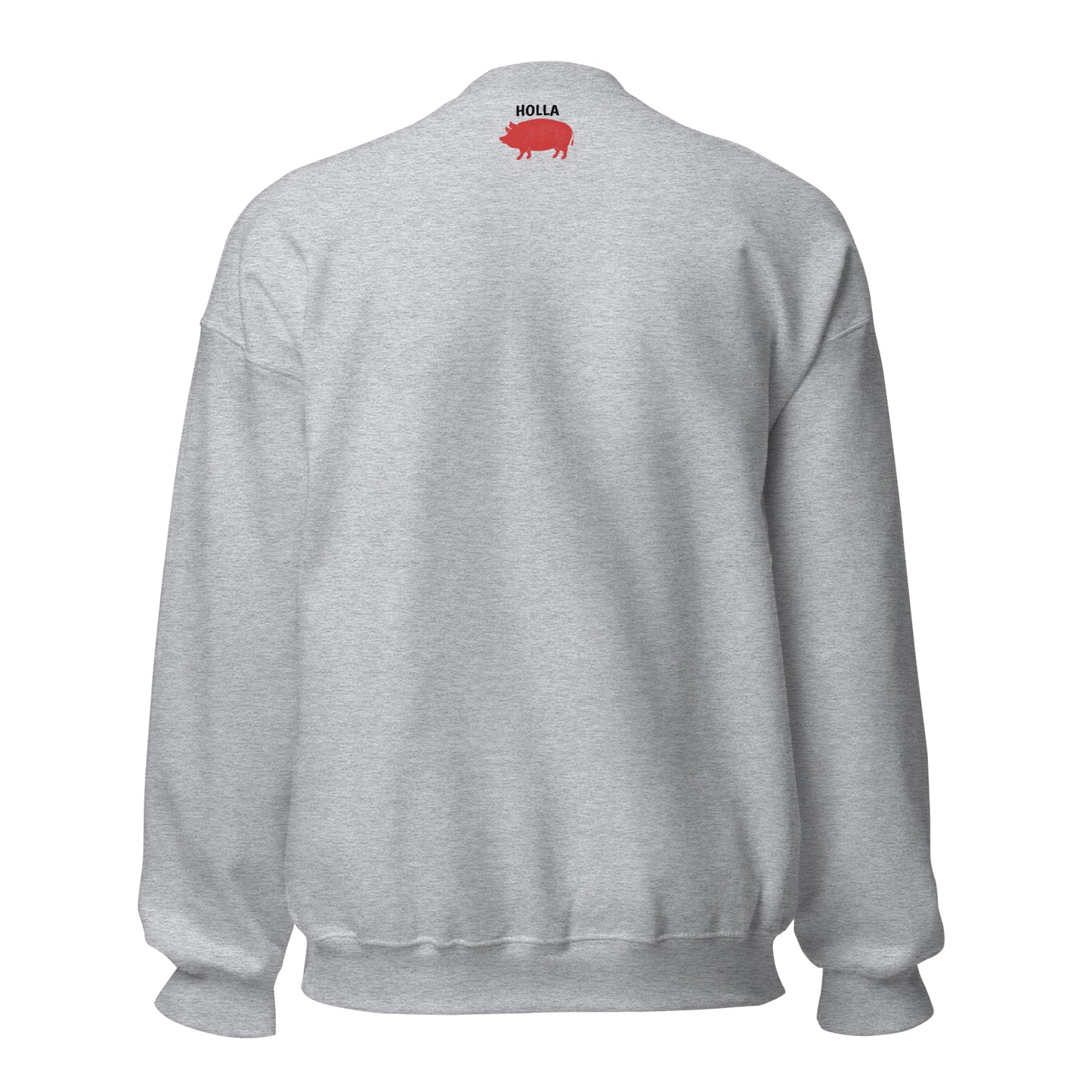 HOGS Vintage Crewneck Sweatshirt - White & Heather Gray