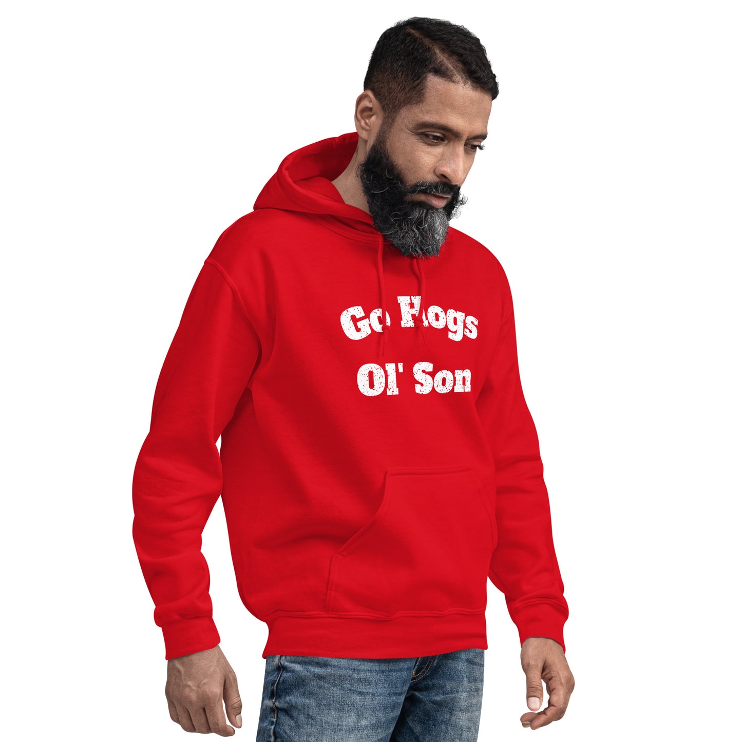 Go Hogs Ol' Son Unisex Hoodie - Red