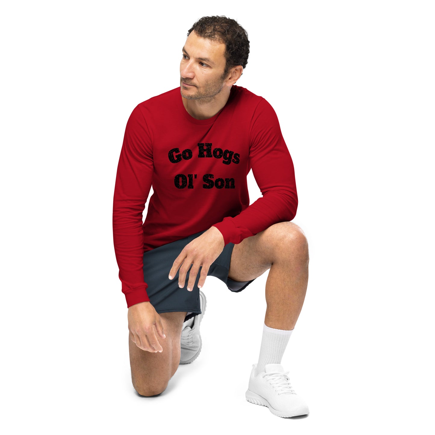 Go Hogs Ol' Son Red Unisex Long Sleeve Tee