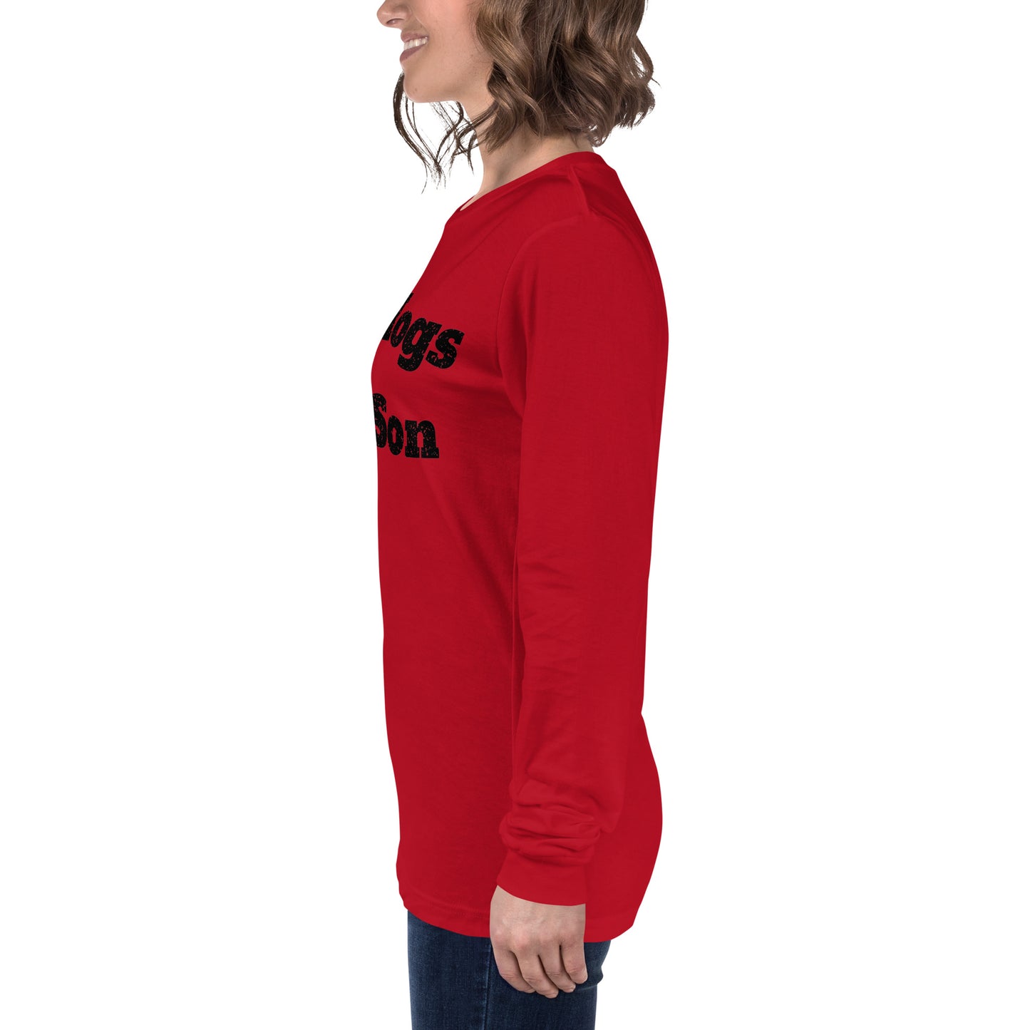 Go Hogs Ol' Son Red Unisex Long Sleeve Tee