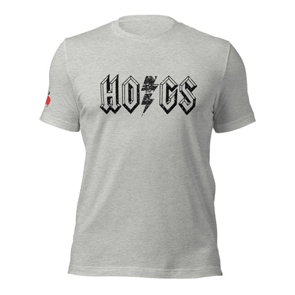 HOGS Vintage Short Sleeve Tee - Heather Gray