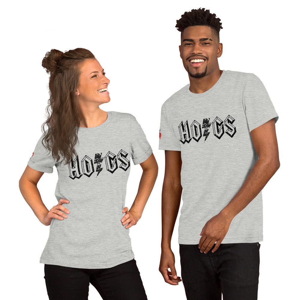 HOGS Vintage Short Sleeve Tee - Heather Gray