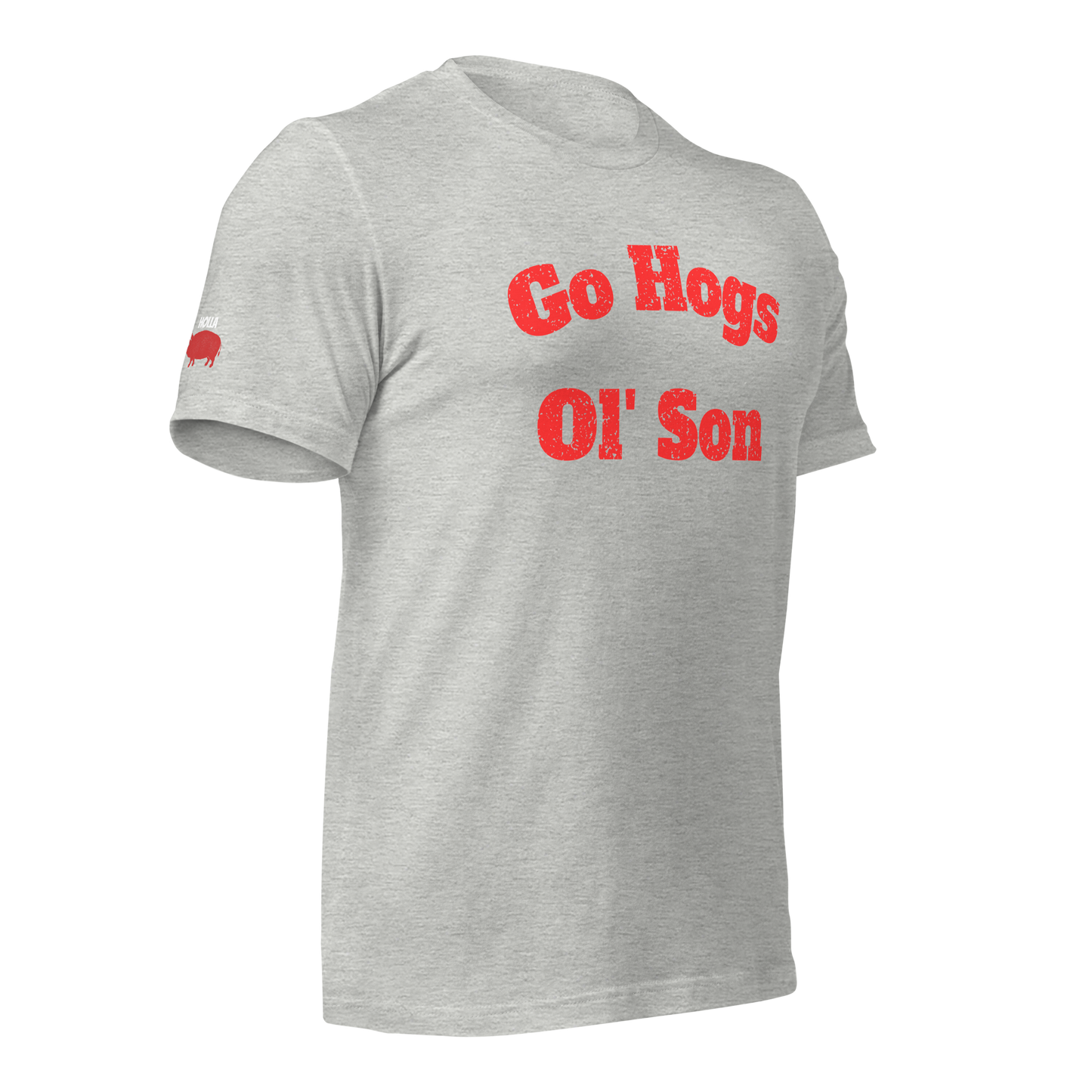 Go Hogs Ol' Son Unisex Short Sleeve Tee - Black or Heather Gray