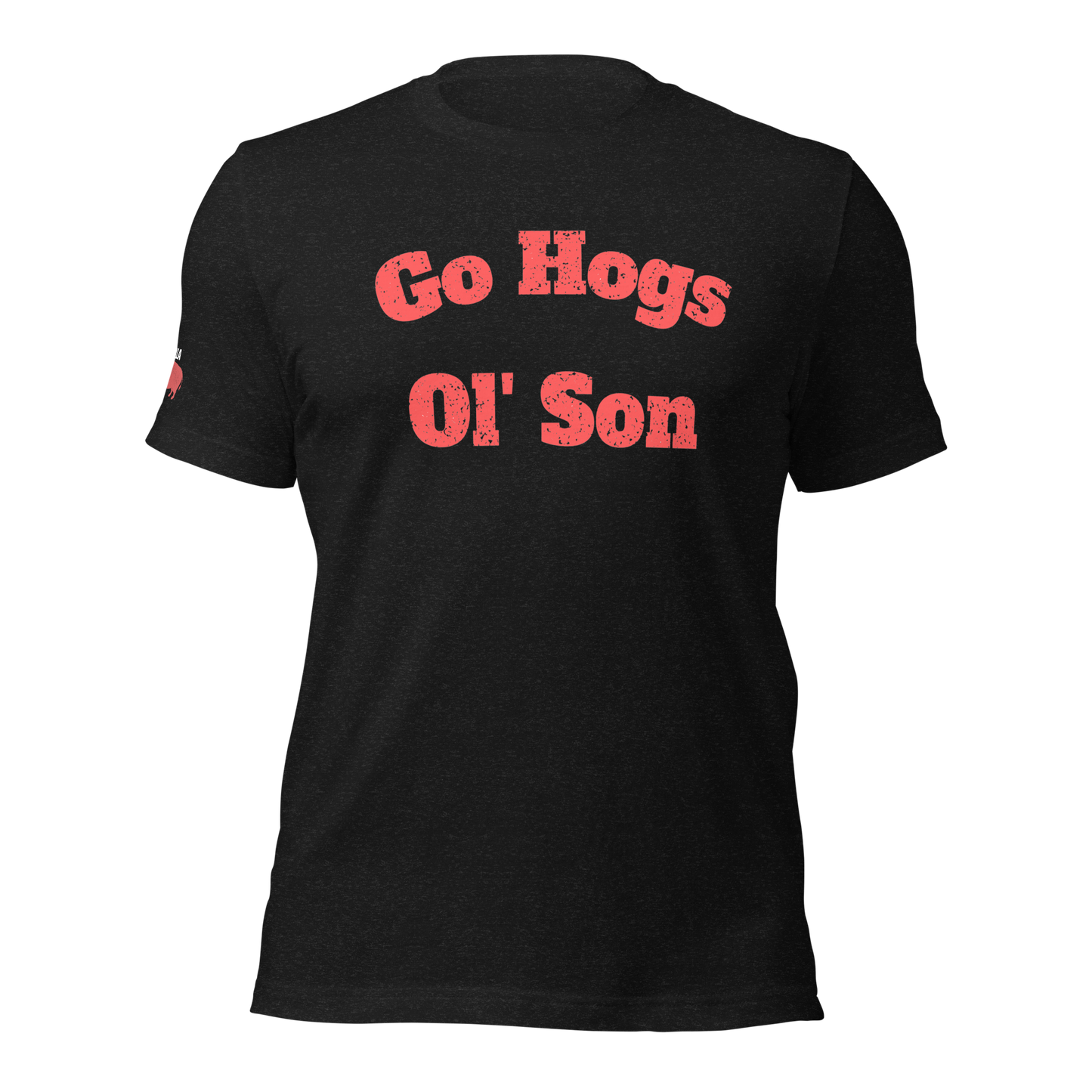 Go Hogs Ol' Son Unisex Short Sleeve Tee - Black or Heather Gray