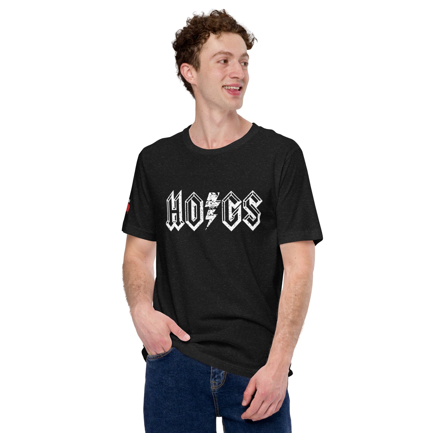 HOGS Vintage Short Sleeve Tee - Heather Black