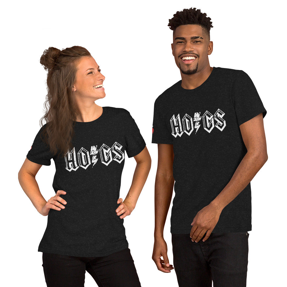 HOGS Vintage Short Sleeve Tee - Heather Black