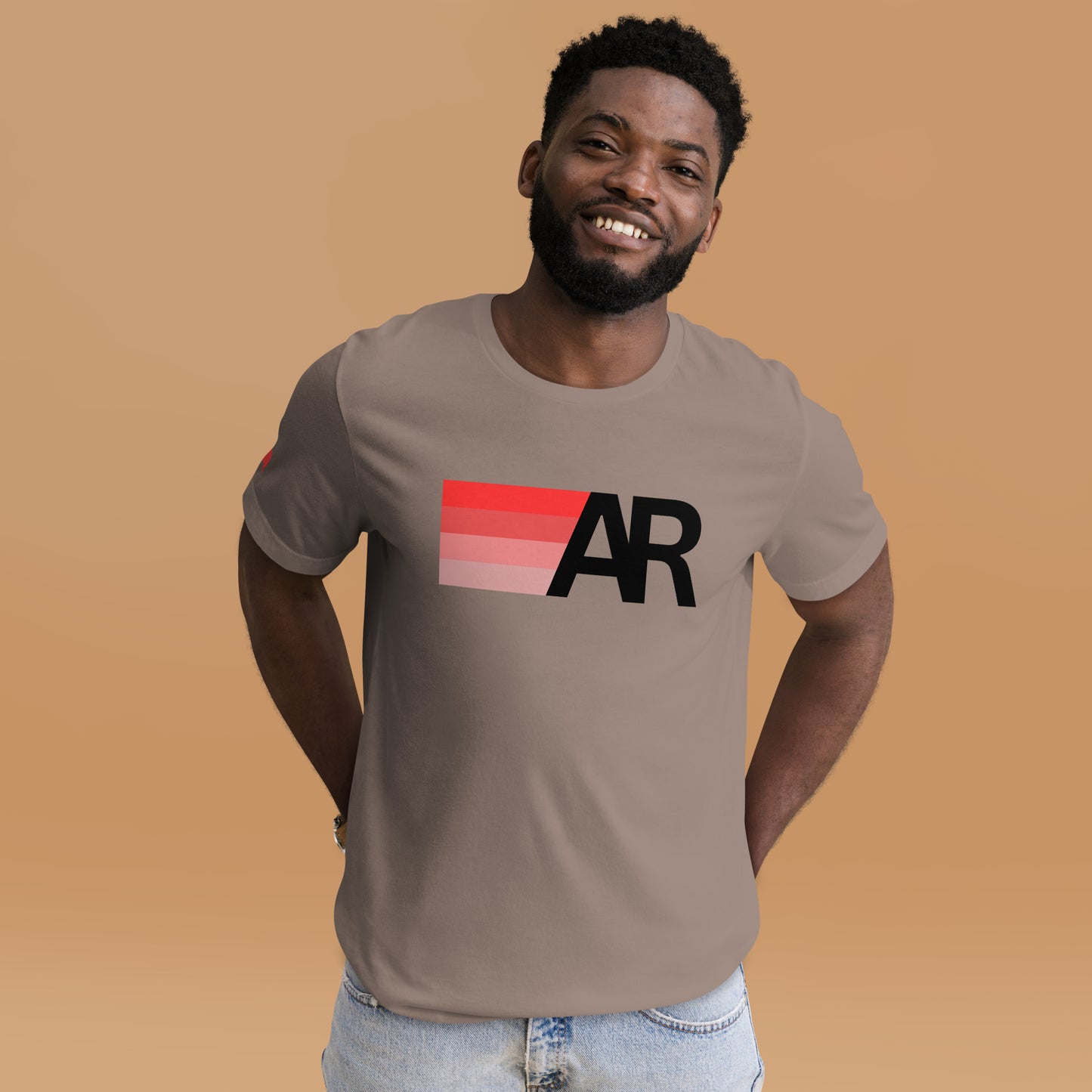 AR Striped Unisex Tee - 4 Colors