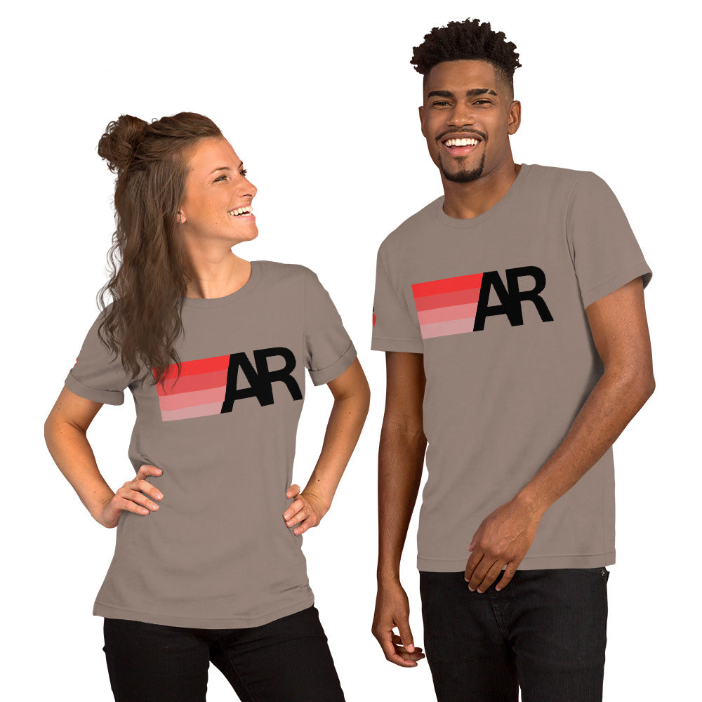 AR Striped Unisex Tee - 4 Colors