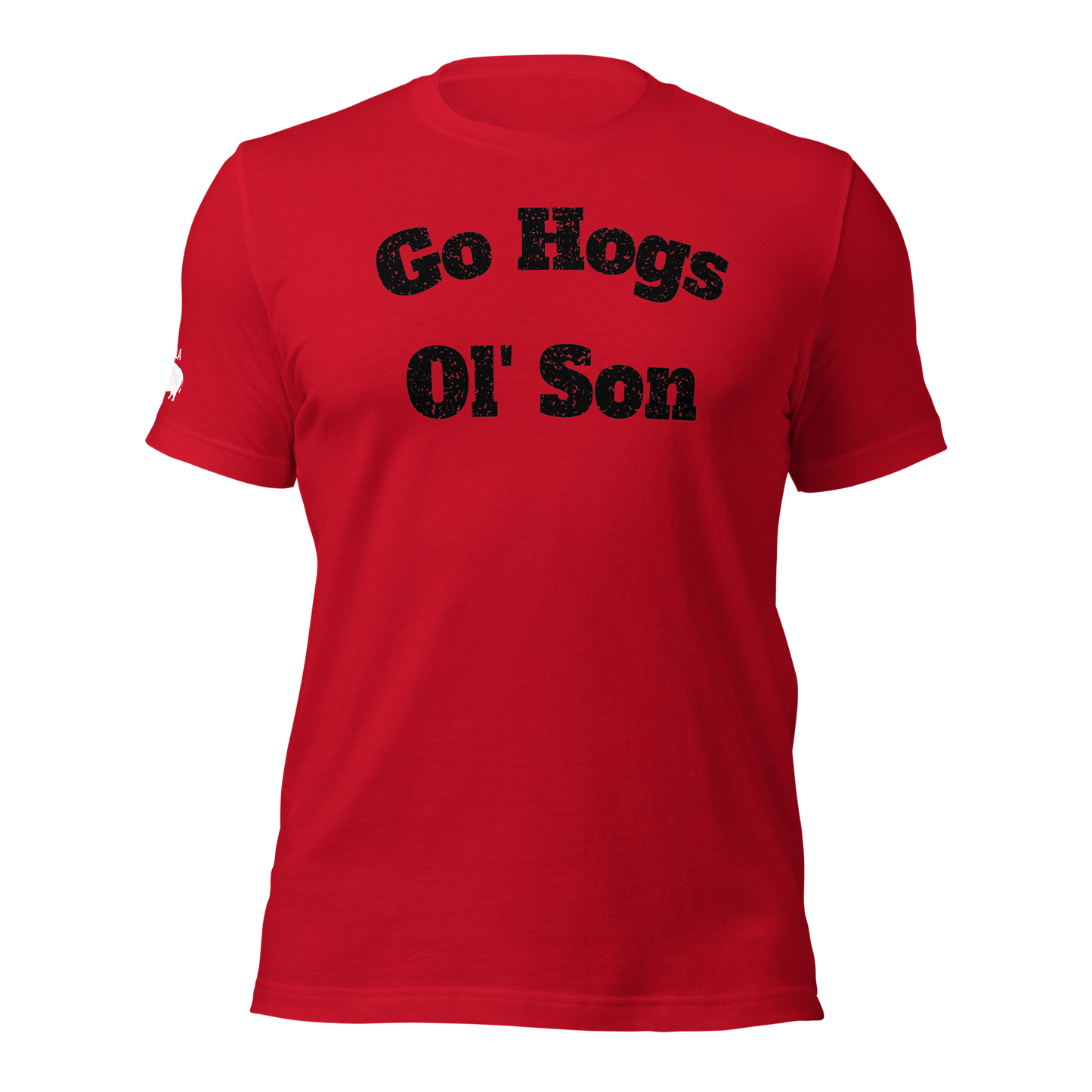 Go Hogs Ol' Son Unisex Short Sleeve Tee - Red