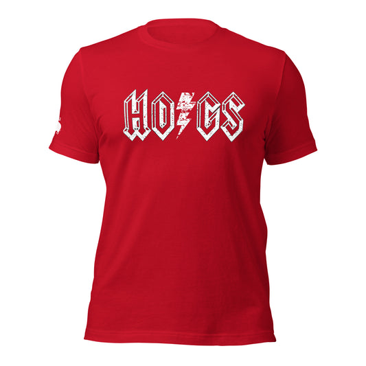 HOGS Vintage Short Sleeve Tee - Red