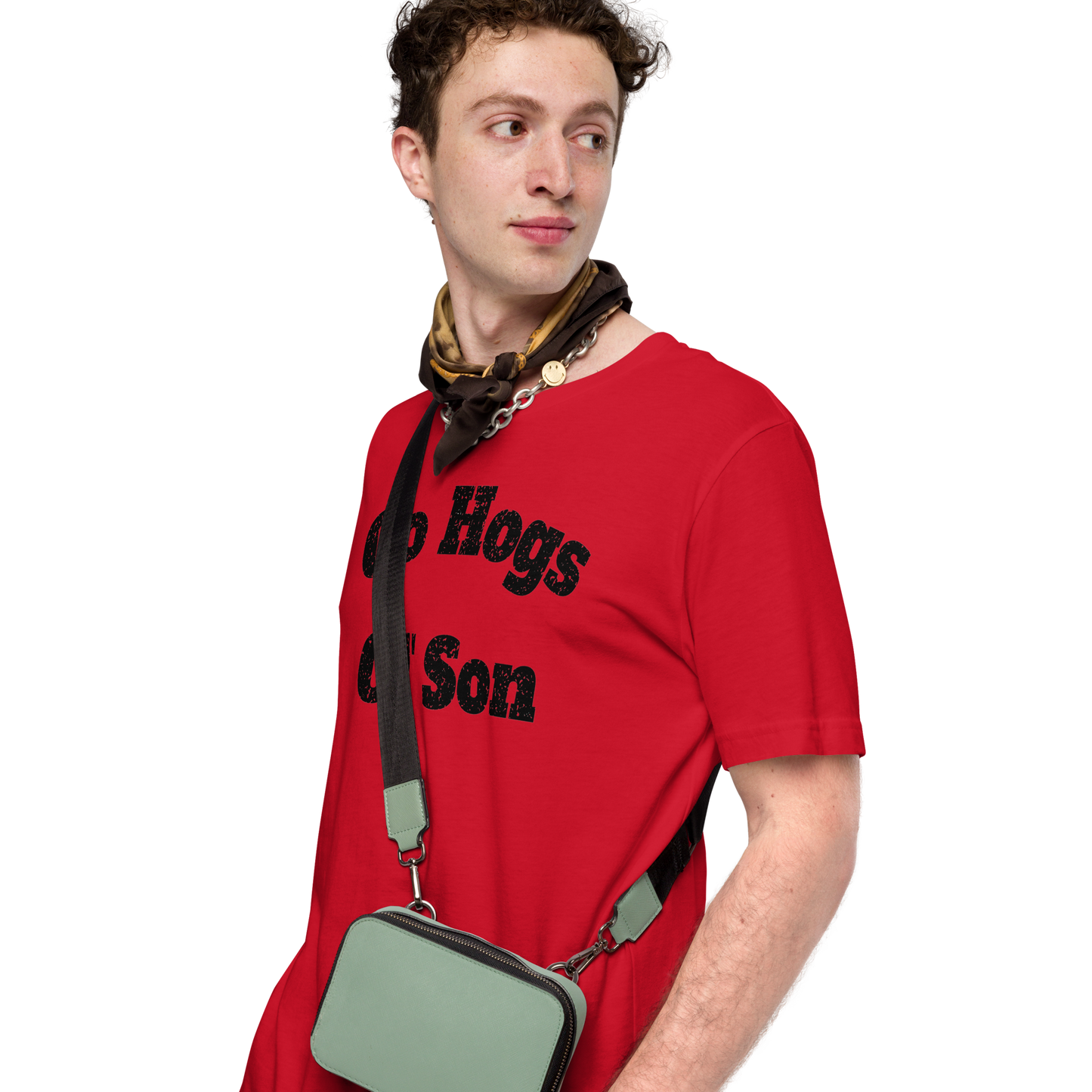 Go Hogs Ol' Son Unisex Short Sleeve Tee - Red