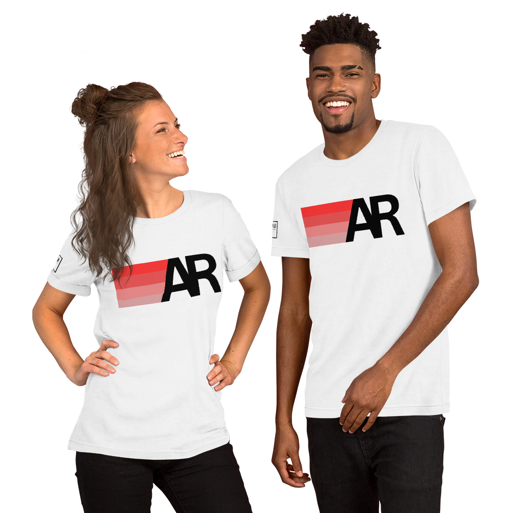 AR Striped Unisex Tee - 4 Colors