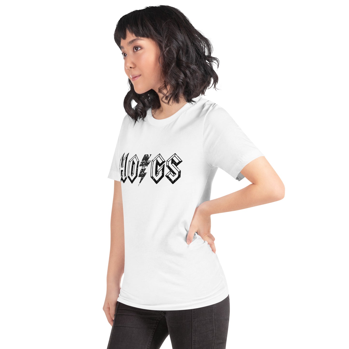 HOGS Vintage Short Sleeve Tee - White