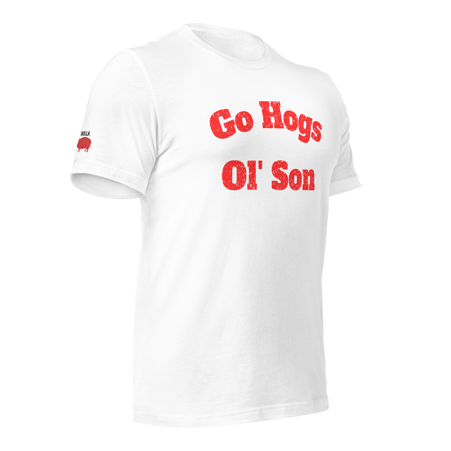 Go Hogs Ol' Son Unisex Short Sleeve Tee - White