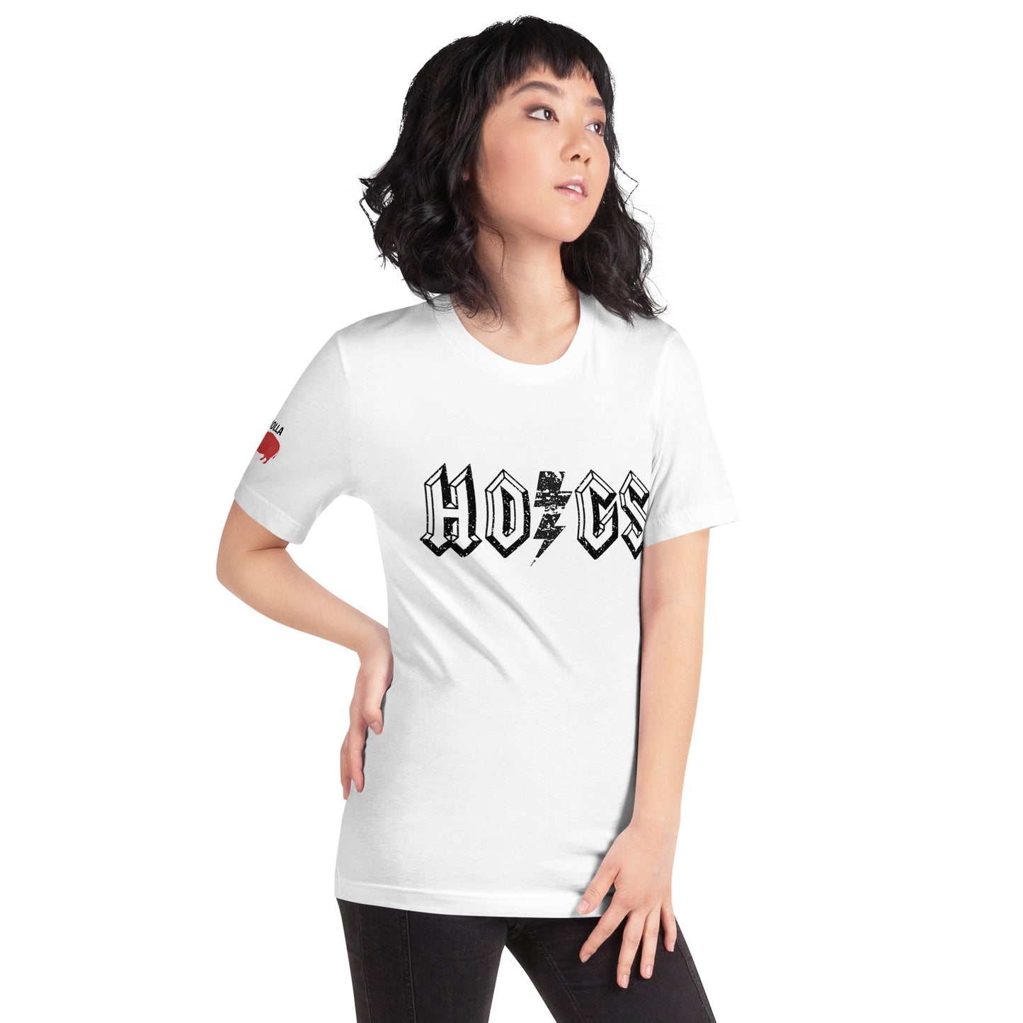 HOGS Vintage Short Sleeve Tee - White