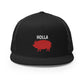 HOLLA Trucker Hats! 3 colors, Black Front, 5 Panel Trucker Cap