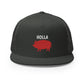 HOLLA Trucker Hats! 3 colors, Black Front, 5 Panel Trucker Cap