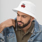 HOLLA Bucket Hats! White, Cotton Bucket Hat