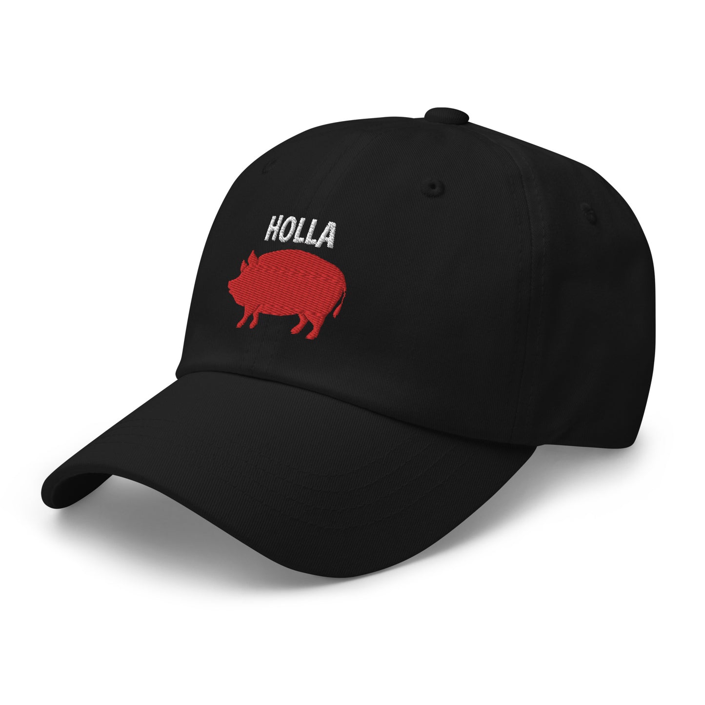 HOLLA Adjustable Baseball Cap! Black