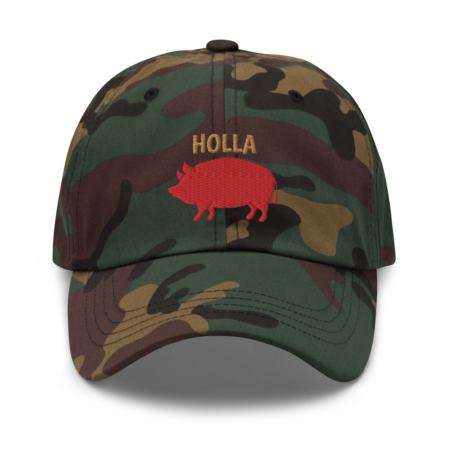 HOLLA Adjustable Baseball Cap! Camo