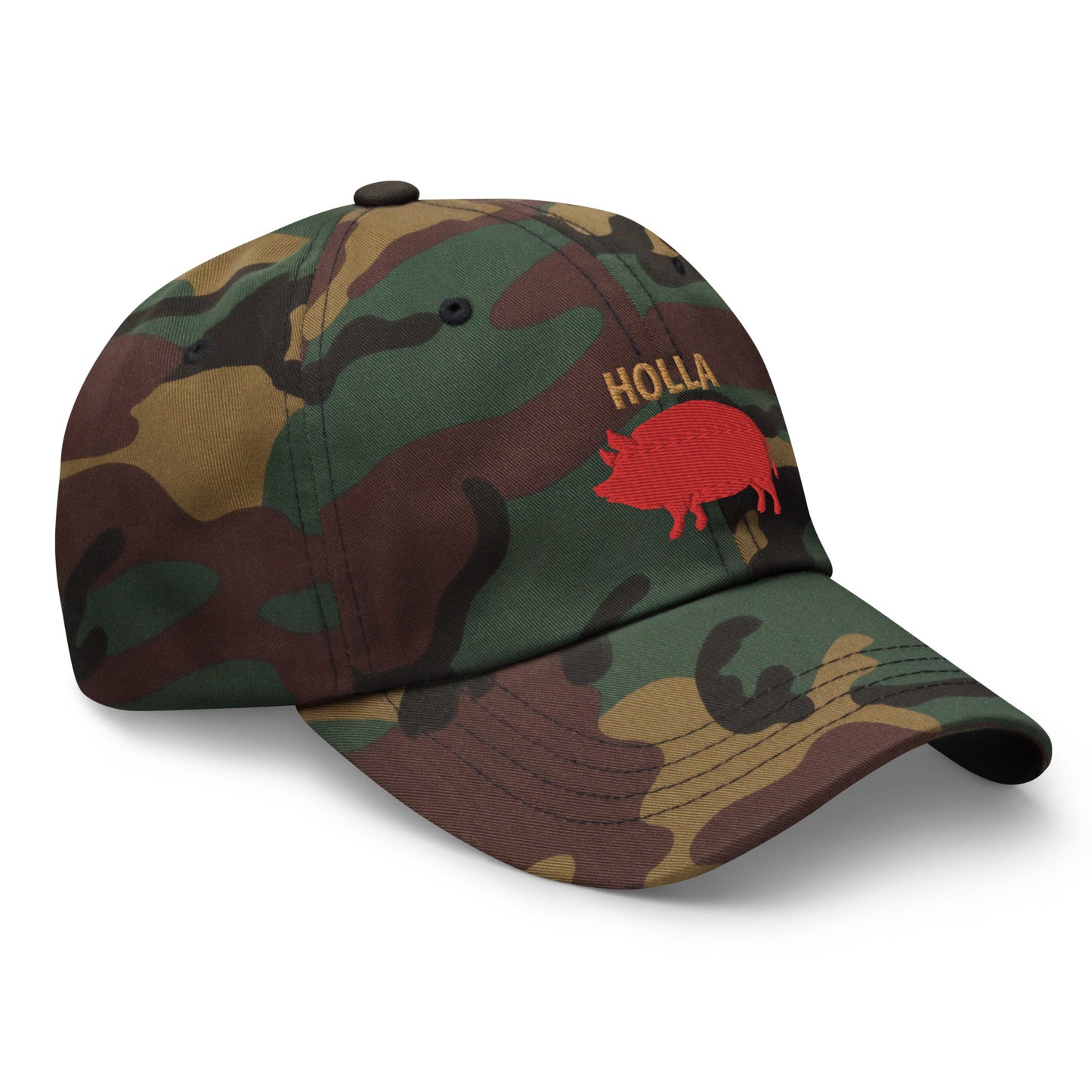 HOLLA Adjustable Baseball Cap! Camo