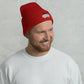 HOLLA Beanies! Red, Cuffed Beanie
