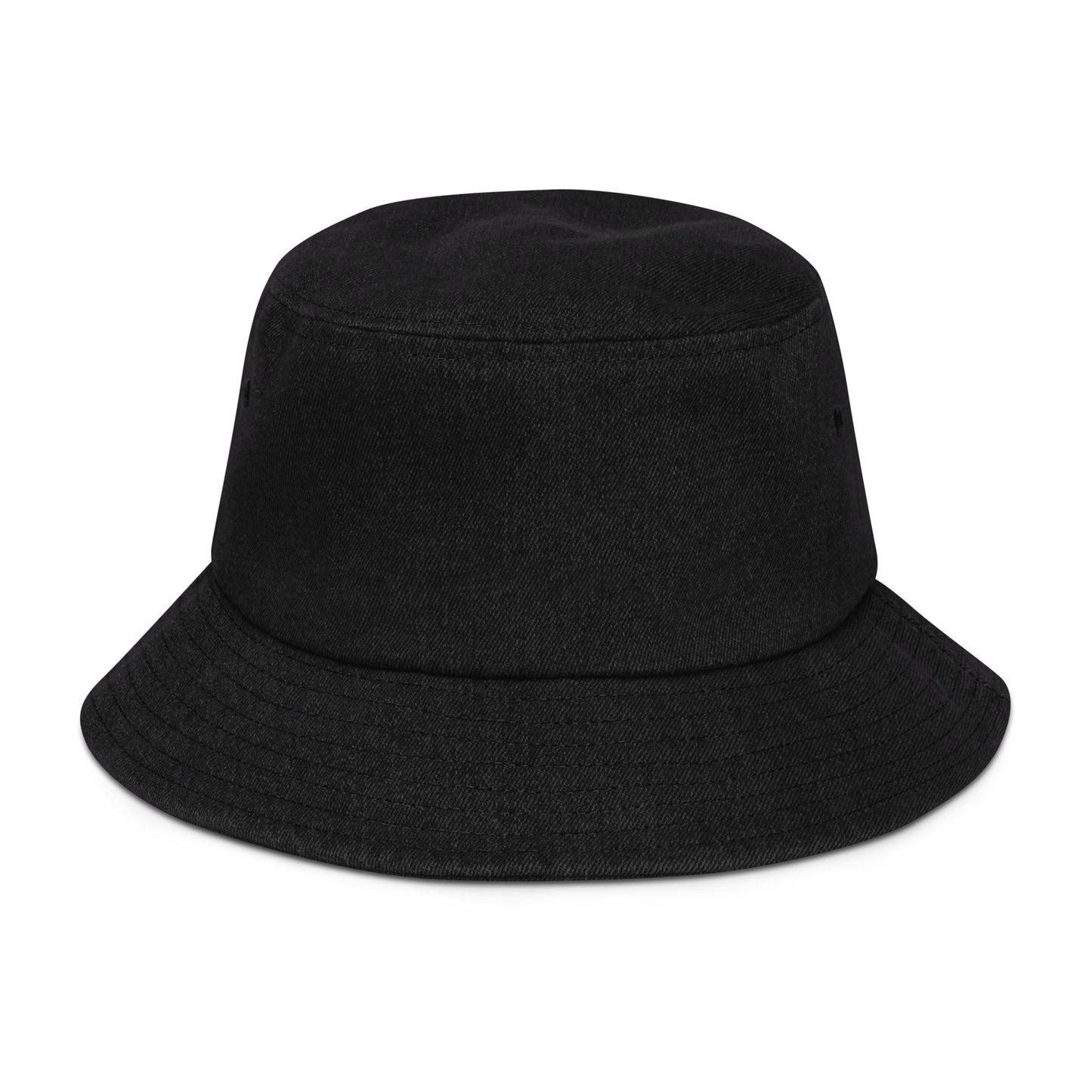 HOLLA Bucket Hats! Black Denim