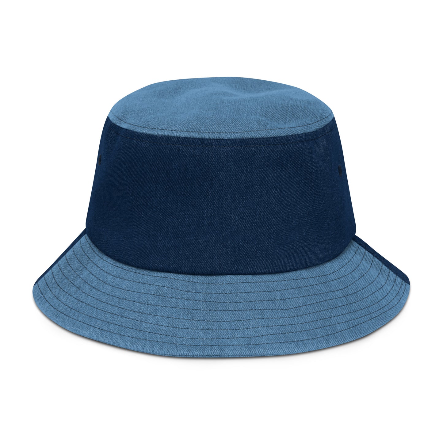 HOLLA Bucket Hats! Two Tone Denim