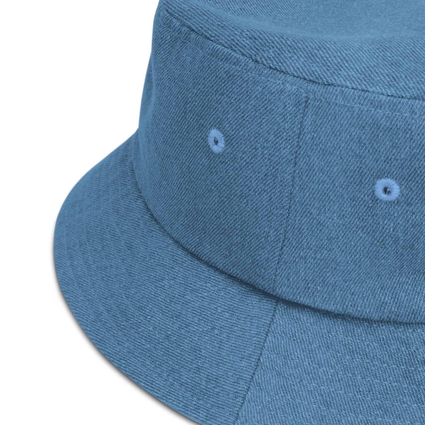 HOLLA Bucket Hats! Light Denim