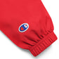 HOLLA Adult! RED Embroidered Champion Packable Jacket
