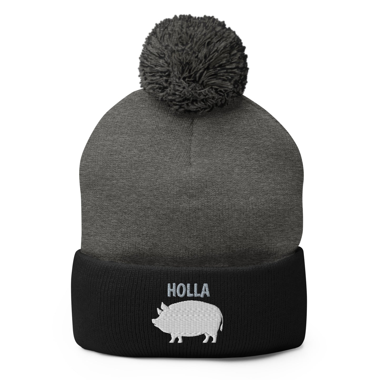 HOLLA Beanies! 2 colors, Pom-Pom Beanie