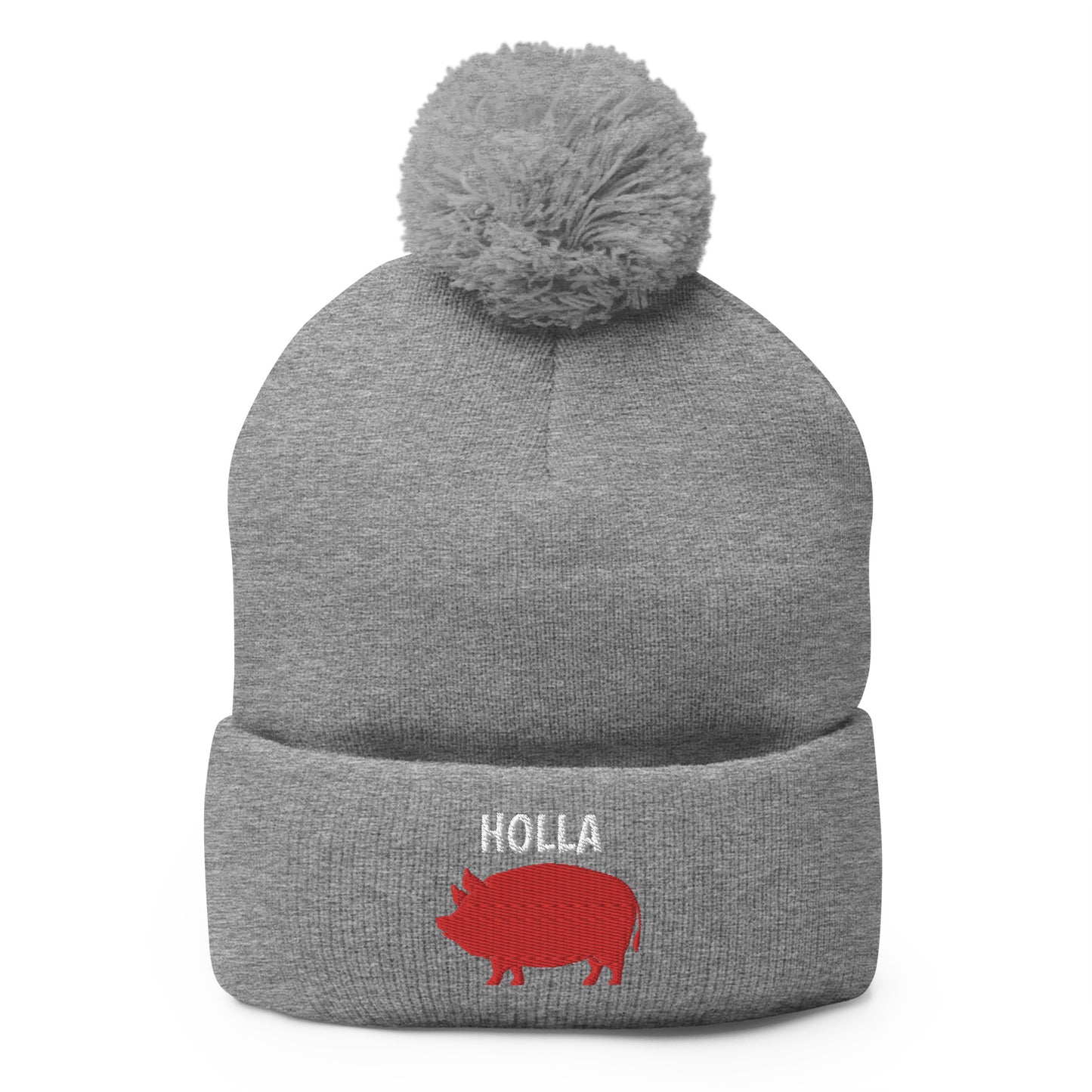 HOLLA Beanies! 4 Colors, Pom-Pom Beanie