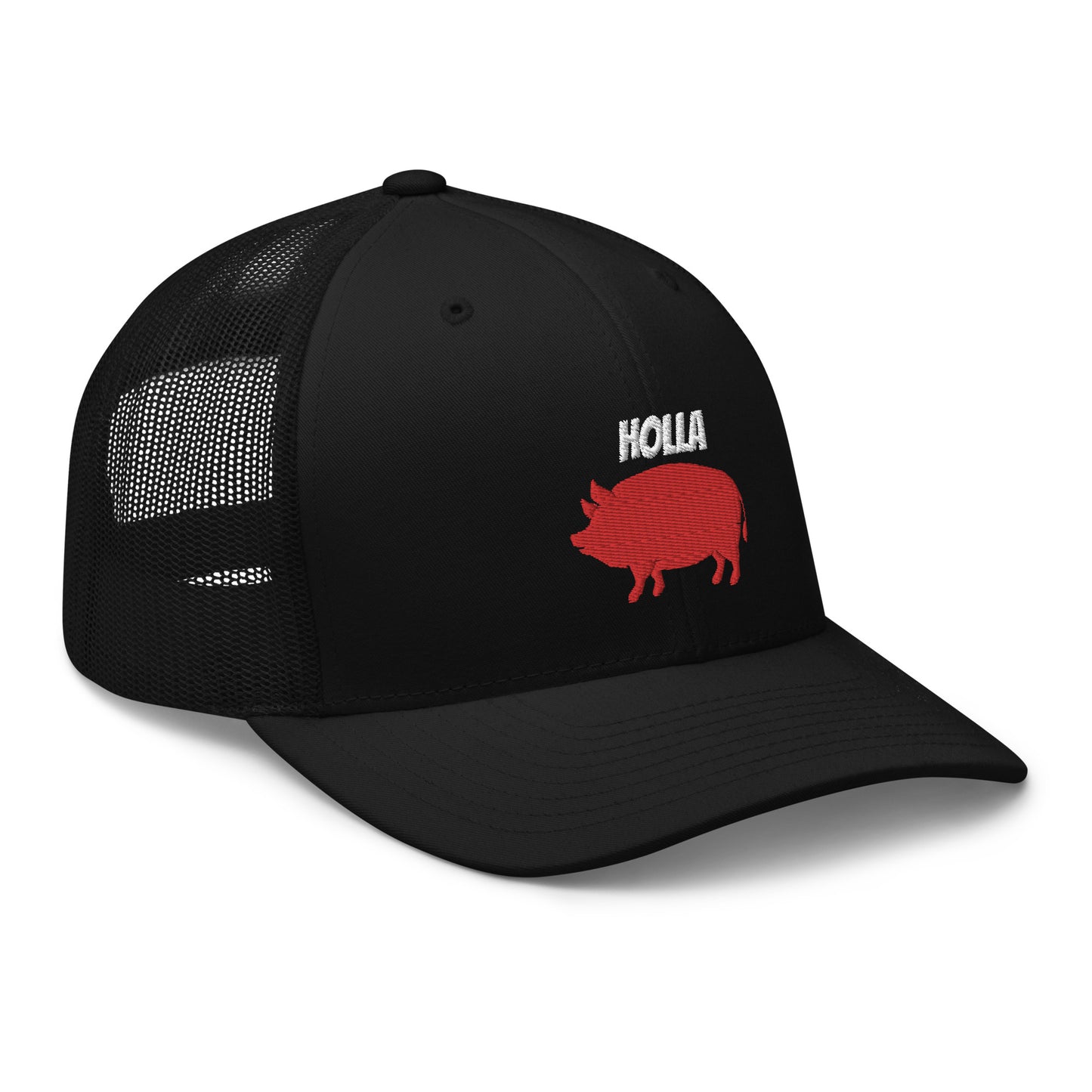 HOLLA Trucker Hats! 2 Colors, Retro Trucker Cap