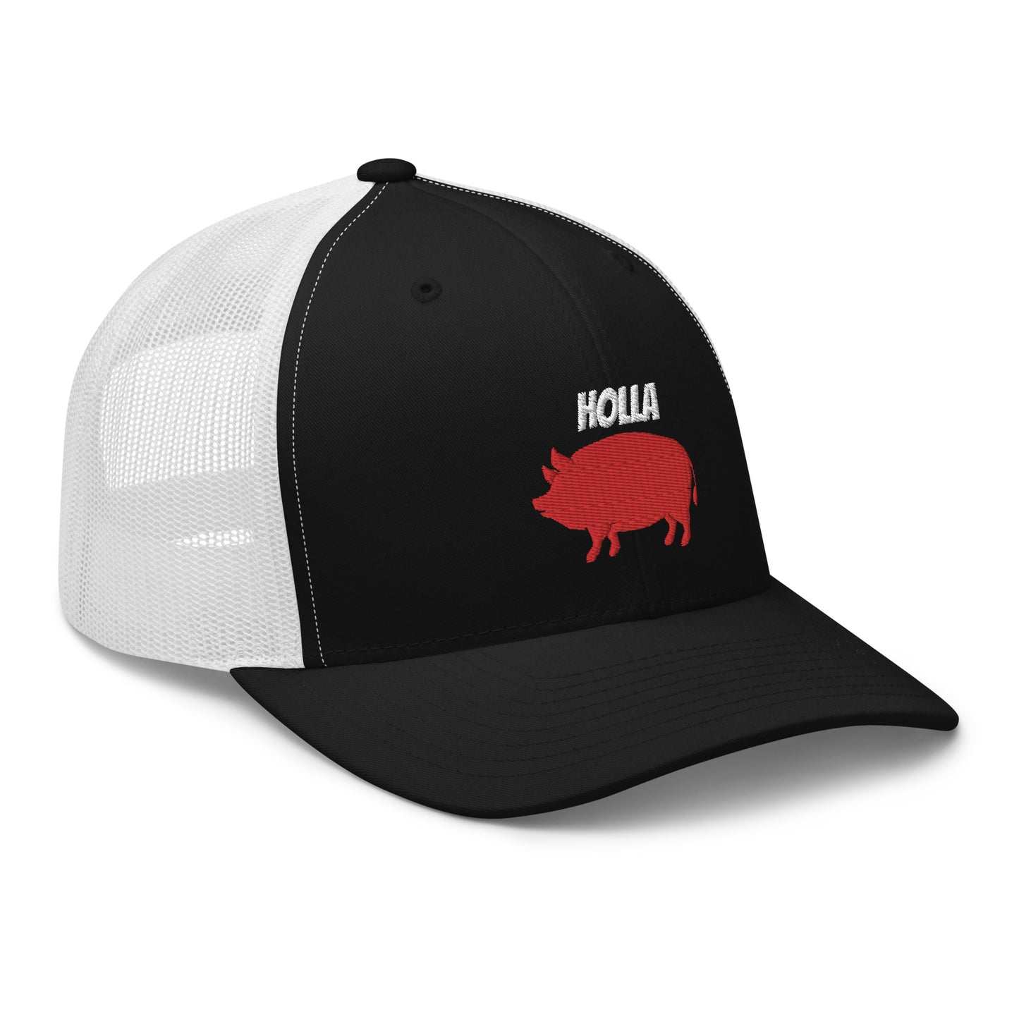 HOLLA Trucker Hats! 2 Colors, Retro Trucker Cap